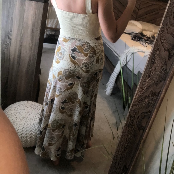 šFREE PEOPLEšMAXI SKIRT - Picture 8 of 11